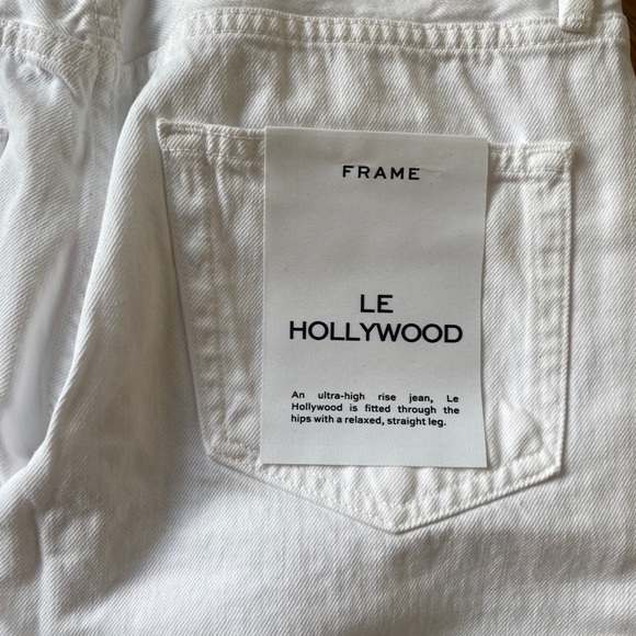Frame Le Hollywood High Rise Straight Leg - Picture 5 of 5